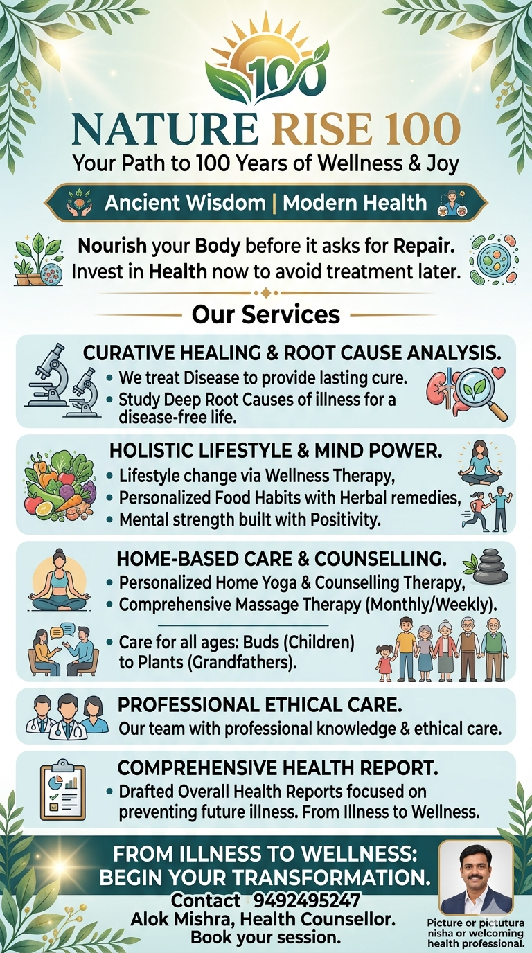Health Counsellor - consult Alok Mishra